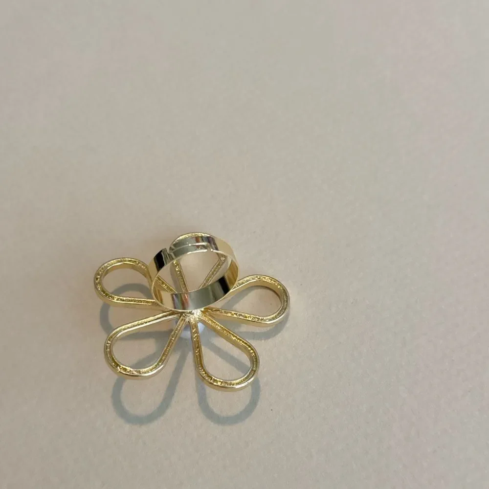Flower pearl ring N1302